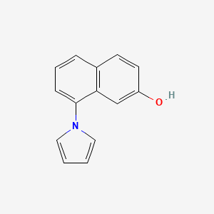 8-(1H-pyrrol-1-yl)-2-naphthol