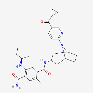 molecular formula C29H37N5O3 B611848 XL888 CAS No. 1149705-71-4