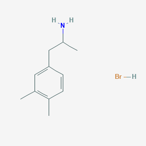 molecular formula C11H18BrN B611867 氢溴酸甲氧麻黄碱 CAS No. 861007-60-5