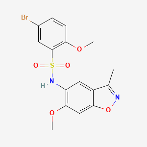 molecular formula C16H15BrN2O5S B611870 Y06036 CAS No. 1832671-96-1