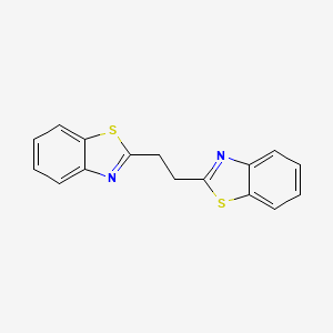 molecular formula C16H12N2S2 B6118913 2,2'-(1,2-ethanediyl)bis-1,3-benzothiazole CAS No. 965-16-2