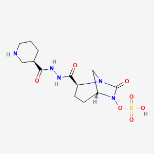 molecular formula C13H21N5O7S B611936 齐德巴坦 CAS No. 1436861-97-0