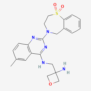 molecular formula C22H25N5O3S B611949 Ziresovir CAS No. 1422500-60-4