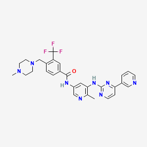 molecular formula C29H29F3N8O B611963 氟马替尼 CAS No. 895519-90-1