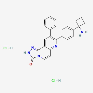 molecular formula C25H25Cl2N5O B611986 MK-2206 二盐酸盐 CAS No. 1032350-13-2