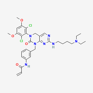 molecular formula C32H39Cl2N7O4 B612008 FIIN-1 CAS No. 1256152-35-8