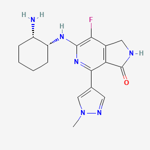 molecular formula C17H23Cl2FN6O B612049 TAK-659 CAS No. 1312691-41-0