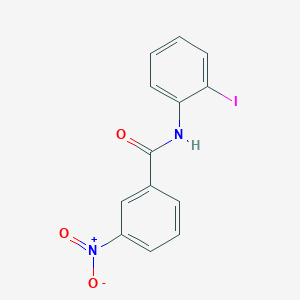 N-(2-iodophenyl)-3-nitrobenzamide