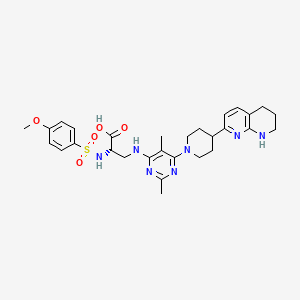 molecular formula C29H37N7O5S B612138 Glpg-0187 CAS No. 1320346-97-1