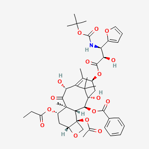 molecular formula C44H55NO16 B612147 Milataxel CAS No. 393101-41-2