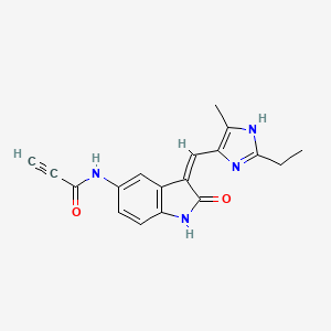molecular formula C18H16N4O2 B612192 JH295 CAS No. 1311143-71-1