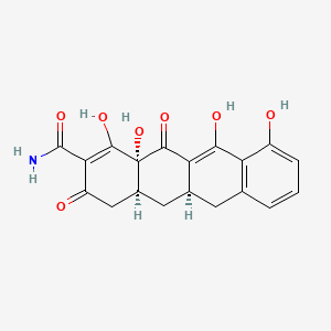 molecular formula C19H17NO7 B612271 Incyclinide CAS No. 15866-90-7