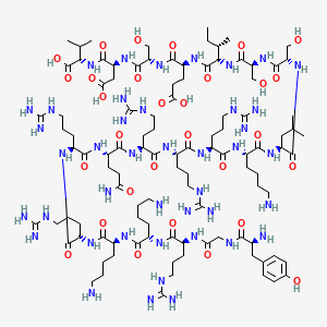 molecular formula C105H188N42O30 B612301 Tat-NR2B9c CAS No. 500992-11-0