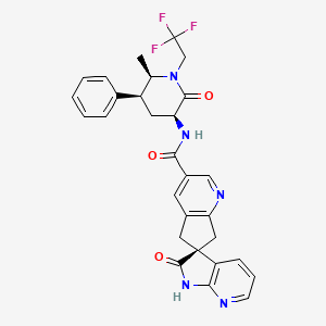 molecular formula C29H26F3N5O3 B612305 尤布格泮 CAS No. 1374248-77-7
