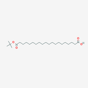 molecular formula C24H46O4 B612319 20-(叔丁氧基)-20-氧代二十烷酸 CAS No. 683239-16-9