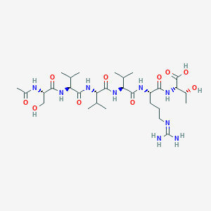 molecular formula C30H55N9O10 B612321 Adifyline CAS No. 1400634-44-7