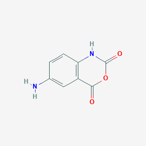 molecular formula C8H6N2O3 B061234 5-氨基异萨托酸酐 CAS No. 169037-24-5