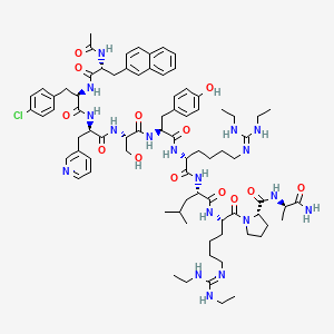 molecular formula C80H113ClN18O13 B612361 Ganirelix CAS No. 123246-29-7
