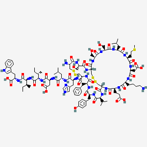 molecular formula C109H159N25O32S5 B612365 Endothelin 1 CAS No. 117399-94-7
