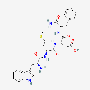 molecular formula C29H36N6O6S B612372 Tetragastrin CAS No. 35144-91-3