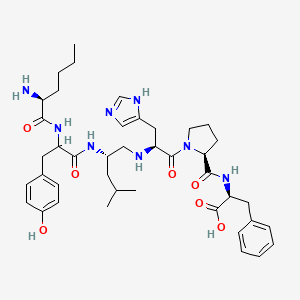 molecular formula C41H58N8O7 B612388 诺雷尿氨酸 CAS No. 334994-34-2