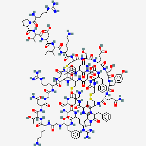 molecular formula C174H261N51O52S6 B612390 BeKm1 CAS No. 524962-01-4