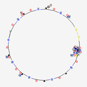 molecular formula C65H95N19O22S4 B612398 α-コノトキシン PnIA CAS No. 705300-84-1