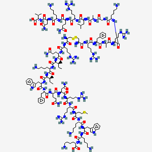 molecular formula C177H294N62O38S3 B612421 PKCbetapseudosubstrate CAS No. 172308-76-8