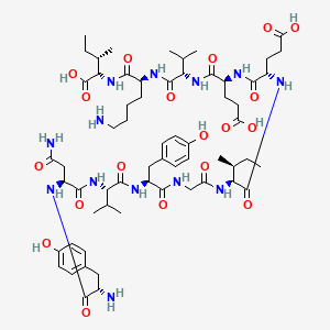 molecular formula C62H95N13O19 B612429 pep2-EVKI CAS No. 1315378-67-6