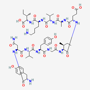 molecular formula C60H93N13O17 B612431 pep2-AVKI CAS No. 1315378-69-8