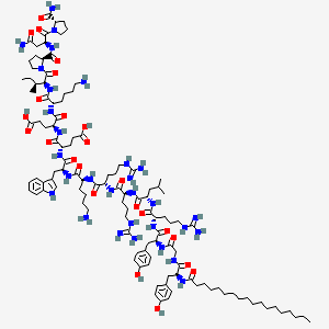 molecular formula C115H184N30O24 B612459 Lyn-Peptid-Inhibitor CAS No. 222018-18-0