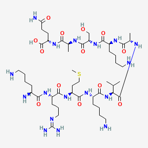 molecular formula C48H91N17O13S B612460 GluR4cr CAS No. 243843-43-8