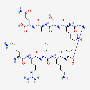 molecular formula C48H91N17O13S B612460 PEP4C CAS No. 243843-43-8