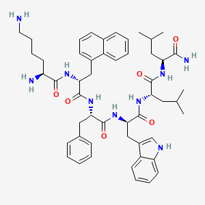 molecular formula C51H67N9O6 B612466 K-(D-1-Nal)-FwLL-NH2 CAS No. 1394288-22-2