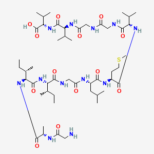 molecular formula C₄₉H₈₈N₁₂O₁₃S B612477 Amyloid b-Protein (29-40) CAS No. 184865-04-1