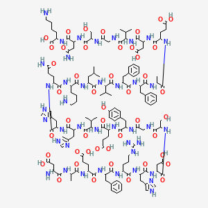 molecular formula C₁₄₅H₂₀₉N₄₁O₄₆ B612482 Amyloid beta-Protein (1-28) CAS No. 109770-29-8