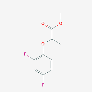 molecular formula C10H10F2O3 B6125165 methyl 2-(2,4-difluorophenoxy)propanoate 