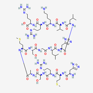 molecular formula C₇₄H₁₃₁N₂₉O₁₈S₂ B612538 SAMS 肽 CAS No. 125911-68-4