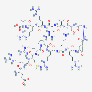 molecular formula C₈₃H₁₅₅N₃₉O₂₁S B612544 Protein Kinase C Peptide Substrate CAS No. 120253-69-2