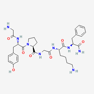 molecular formula C₃₃H₄₆N₈O₇ B612546 Protease-Activated Receptor-4 CAS No. 245443-52-1