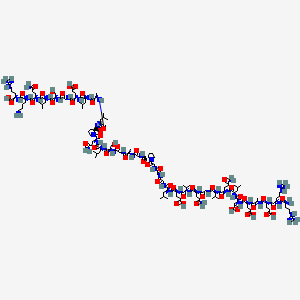 molecular formula C₁₅₃H₂₅₉N₄₉O₅₂ B612549 Proinsulin C-Peptide (55-89) human CAS No. 11097-48-6