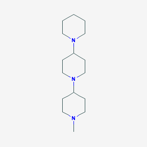 molecular formula C16H31N3 B6126533 1''-methyl-1,4':1',4''-terpiperidine 