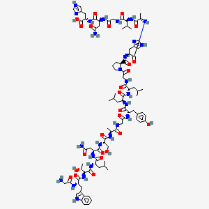 molecular formula C₈₉H₁₃₀N₂₆O₂₅ B612676 加兰素（1-19）（人源） CAS No. 136005-51-1