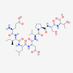 molecular formula C₃₈H₆₄N₈O₁₅ B612680 纤连蛋白 CS1 肽 CAS No. 136466-51-8