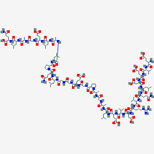 molecular formula C₁₃₇H₂₂₅N₃₇O₄₉ B612701 C-肽（犬） CAS No. 39016-05-2