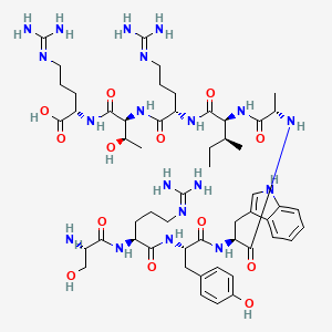 molecular formula C₅₄H₈₅N₁₉O₁₃ B612709 MK-2206 (dihydrochloride) CAS No. 142479-13-8