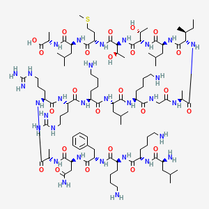 molecular formula C₁₀₃H₁₈₅N₃₁O₂₄S B612720 Calmodulin-dependent Protein Kinase II fragment 290-309 CAS No. 115044-69-4