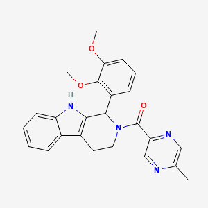 1-(2,3-dimethoxyphenyl)-2-[(5-methyl-2-pyrazinyl)carbonyl]-2,3,4,9-tetrahydro-1H-beta-carboline