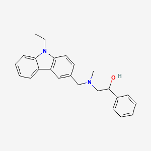 2-[[(9-ethyl-9H-carbazol-3-yl)methyl](methyl)amino]-1-phenylethanol