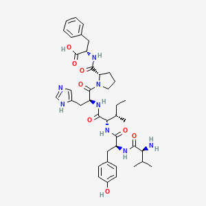 molecular formula C₄₀H₅₄N₈O₈ B612744 血管紧张素IV CAS No. 12676-15-2